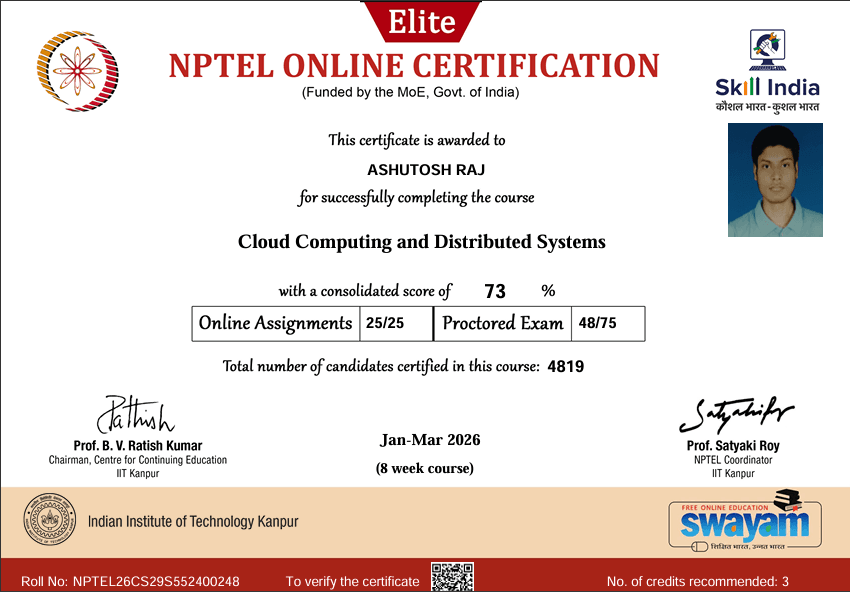 Cloud Computing and Distributed Systems — Elite